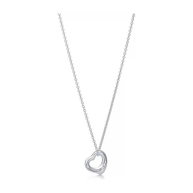 Tiffany & Co. Elsa Peretti Heart Pendant Necklace