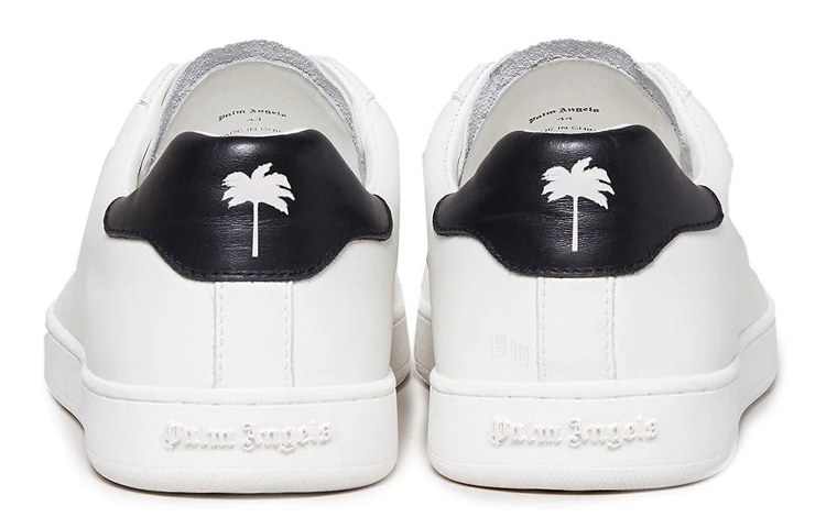 Palm Angels Tennis Logo Low White