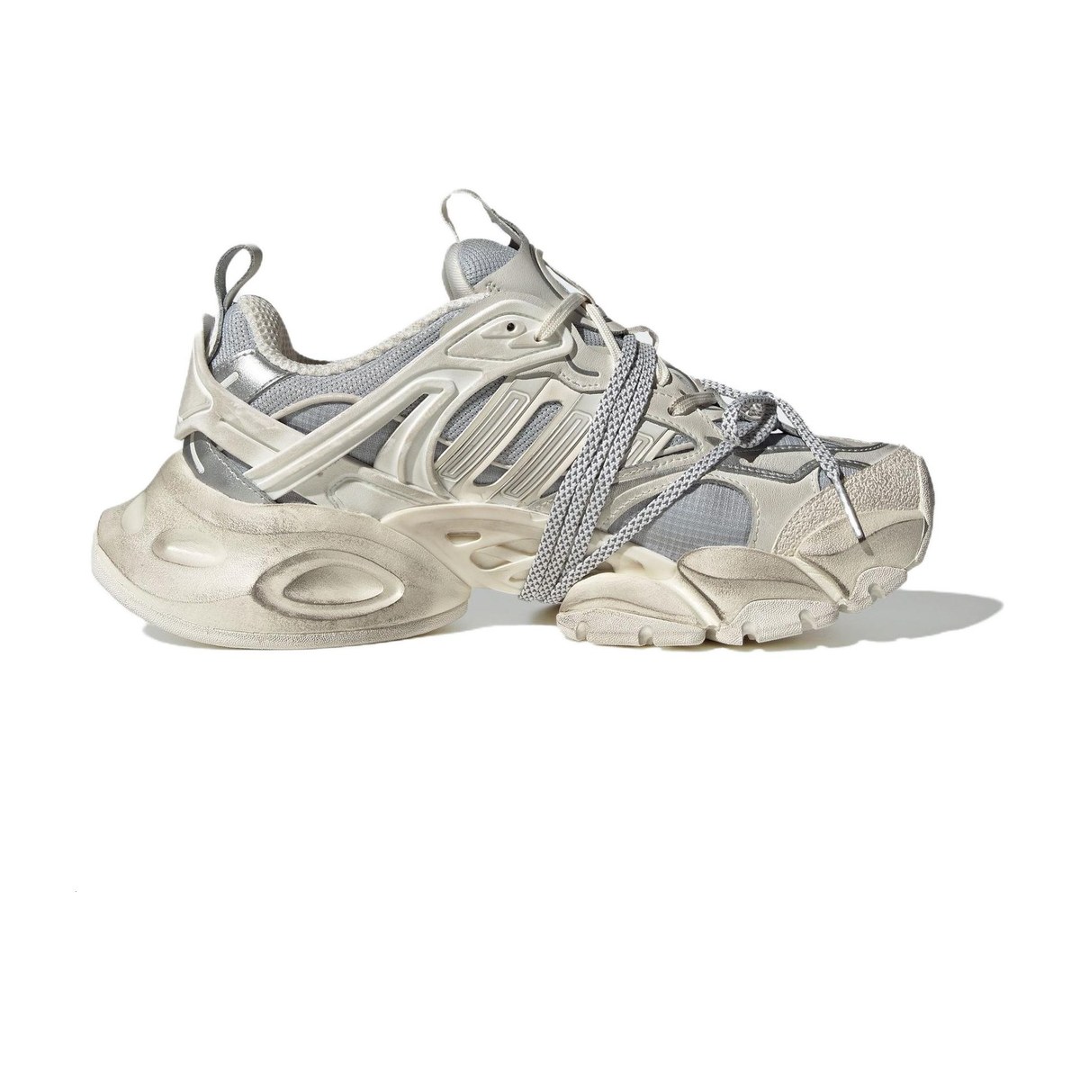 adidas XLG Runner Deluxe White Silver
