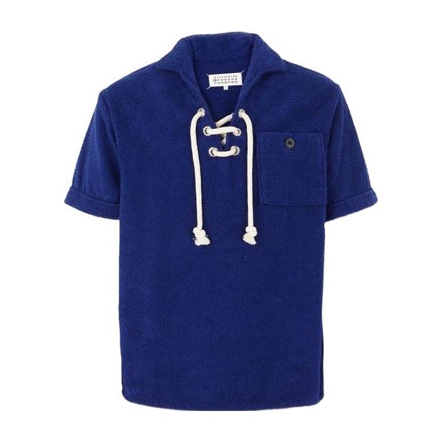 Maison Margiela SS22 Polo Blue