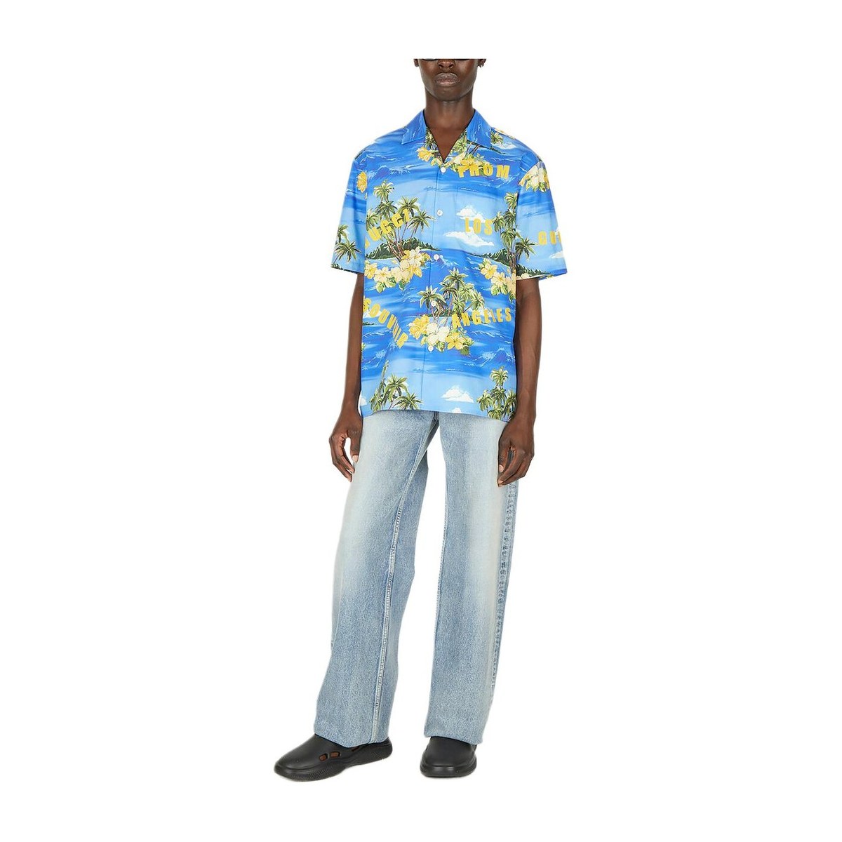GUCCI SS22 Blue Shirt