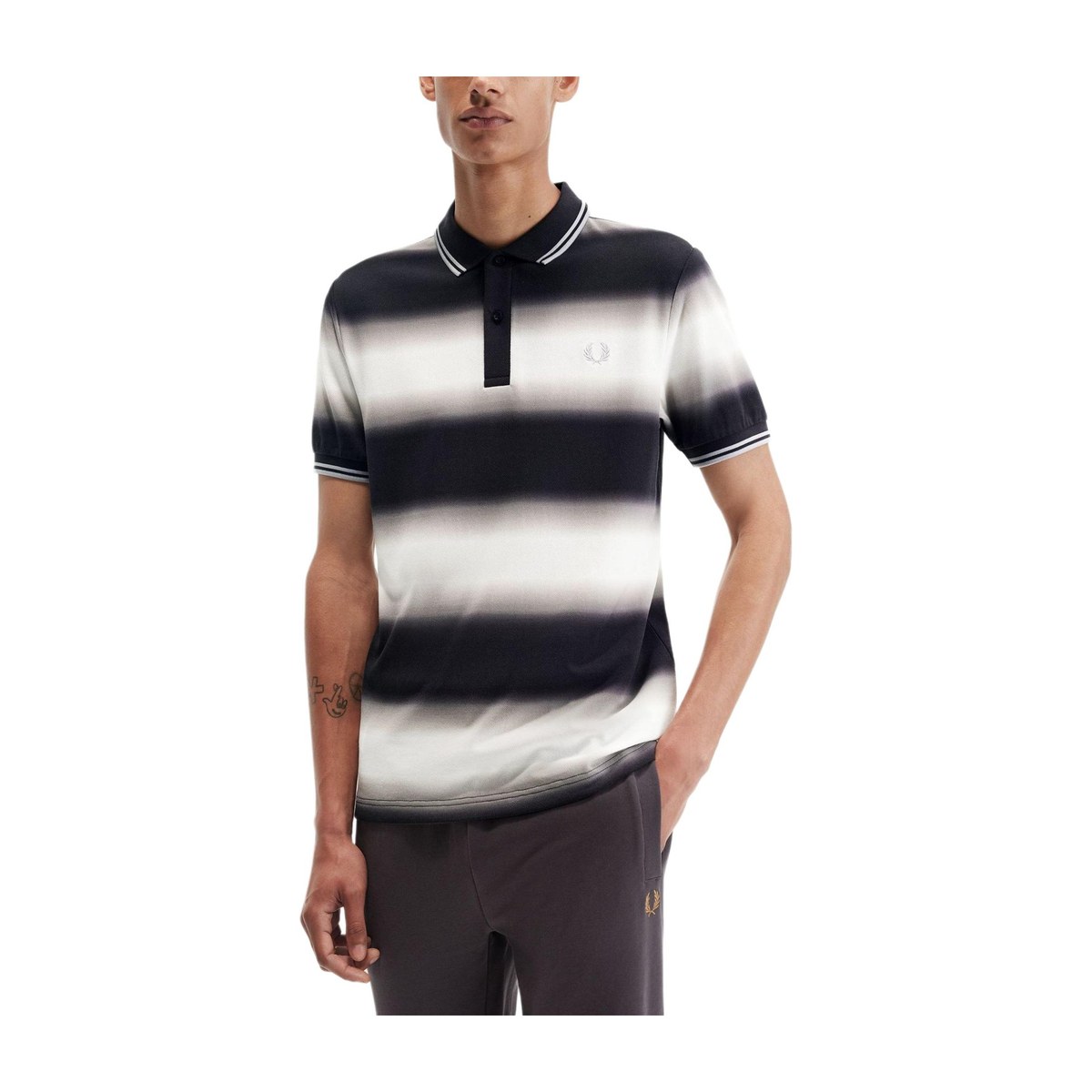FRED PERRY Gradient Stripe Polo