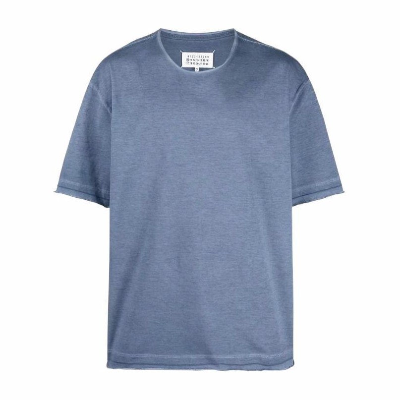 Maison Margiela SS22 Logo T-Shirt Blue