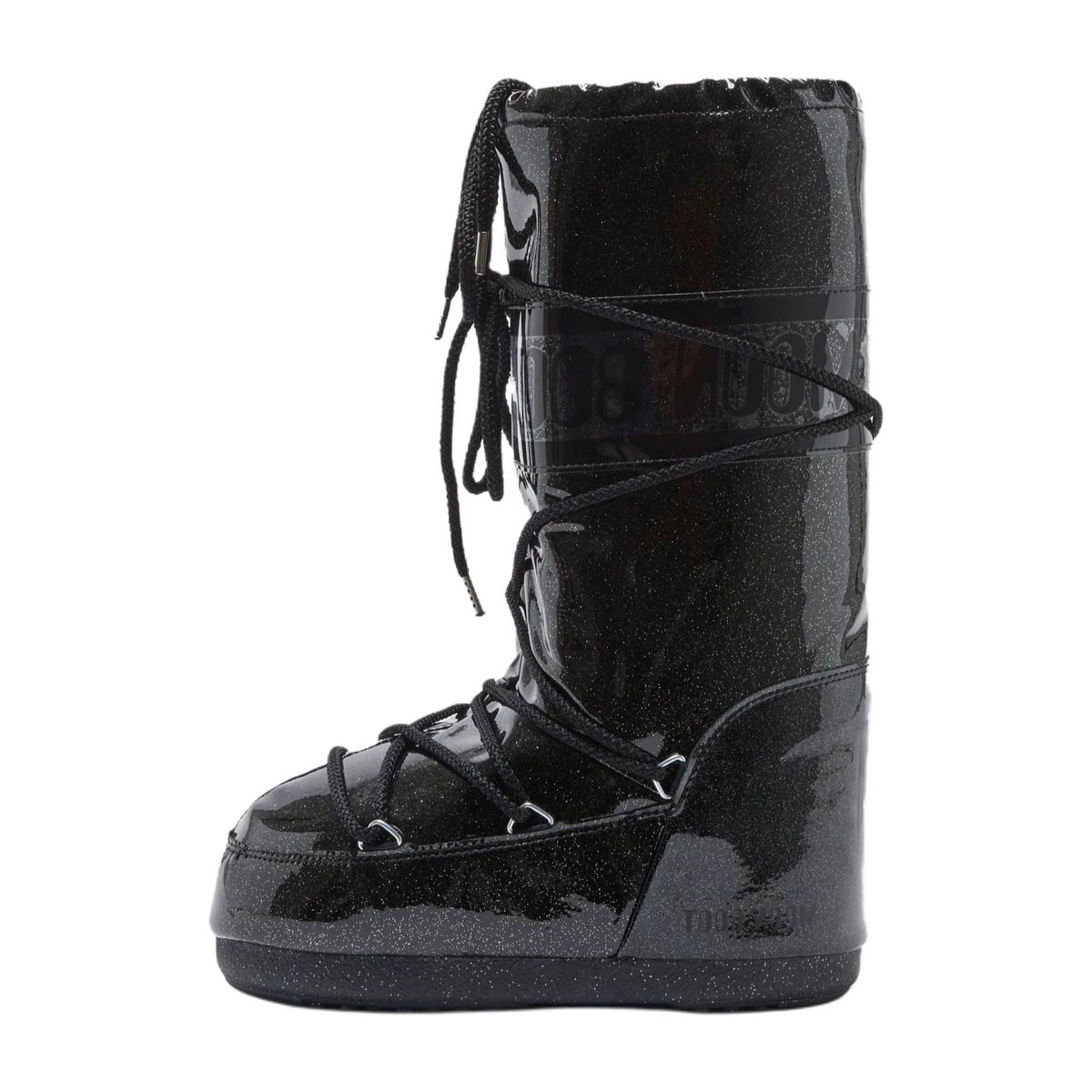 Moon Boot High Sequin Black