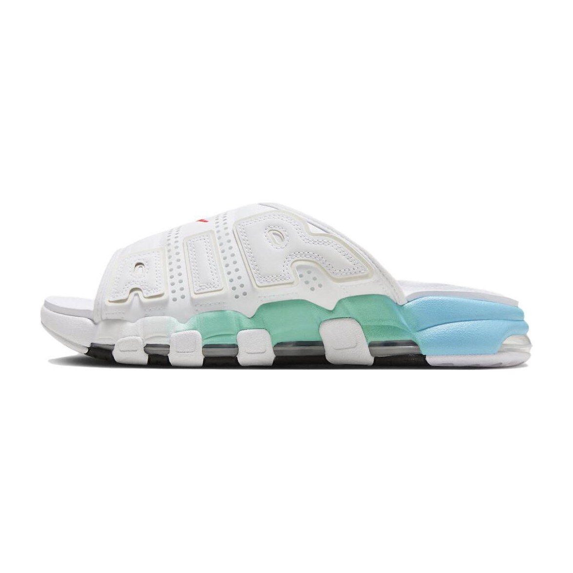 Nike Air More Uptempo Slide White Green