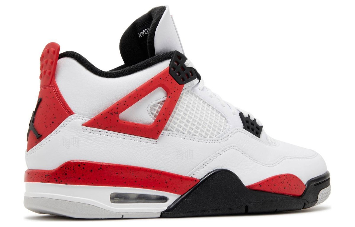 Jordan Air Jordan 4 "Neutral Grey" "Red Cement"