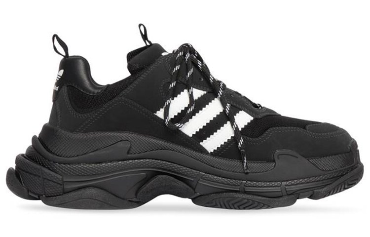 adidas x Balenciaga Triple S Black