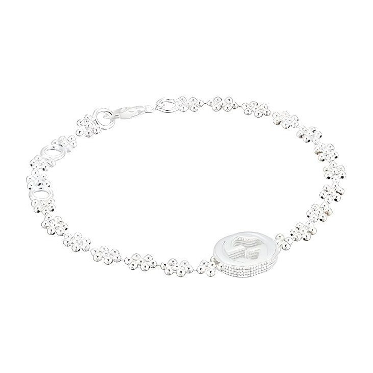 Gucci Interlocking G Silver Bracelet