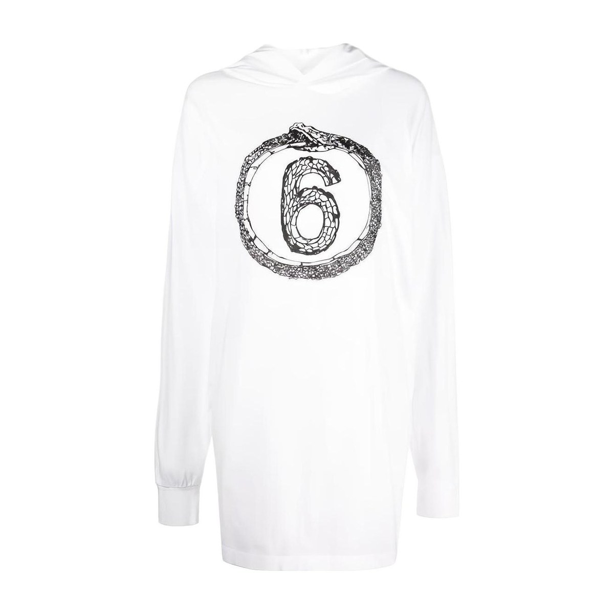 MM6 Maison Margiela Hoodie White