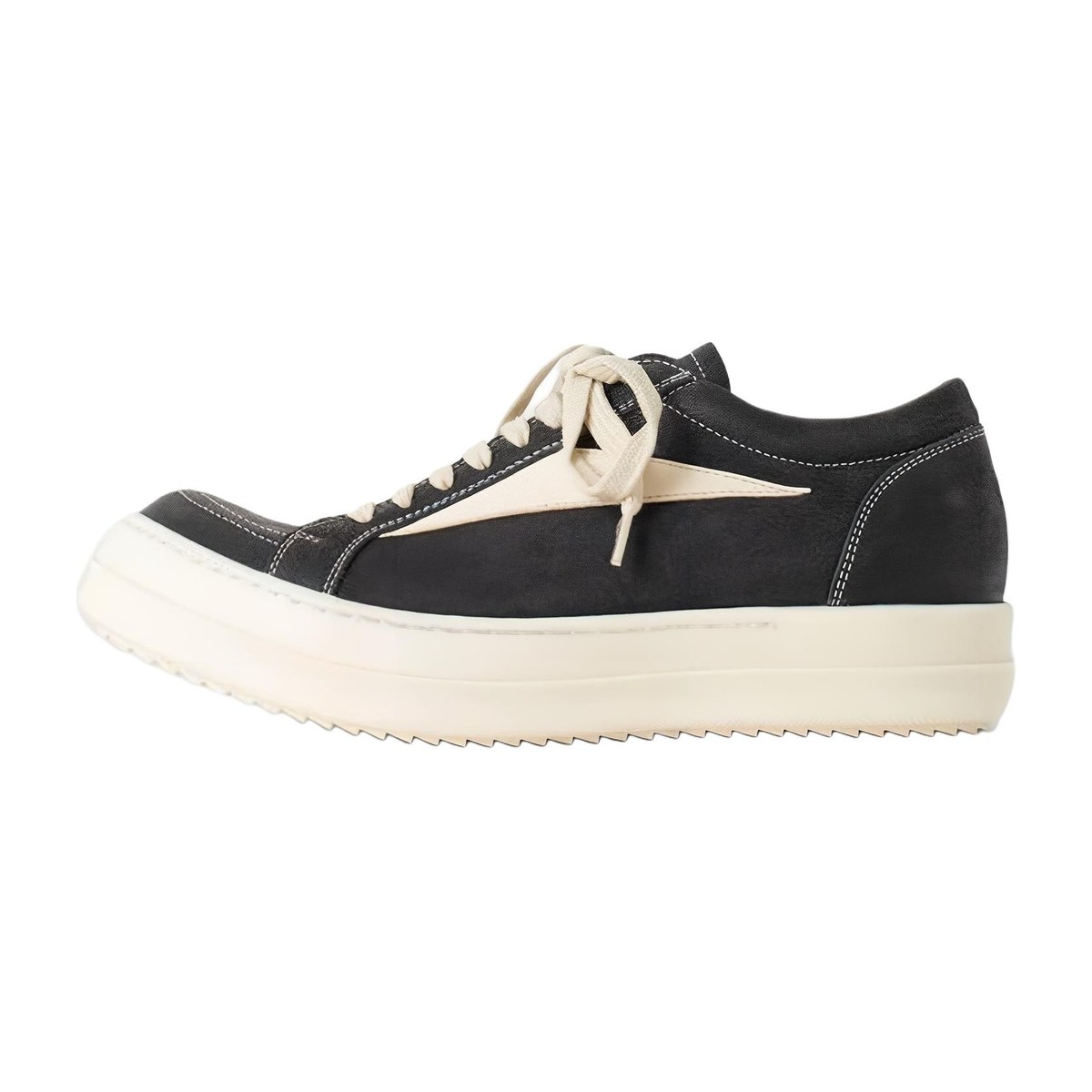 Rick Owens Low Top Sneakers Black