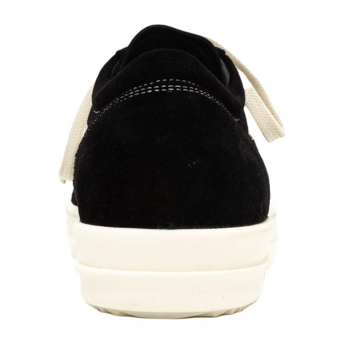 Rick Owens Low Top Fashion Sneakers Black White