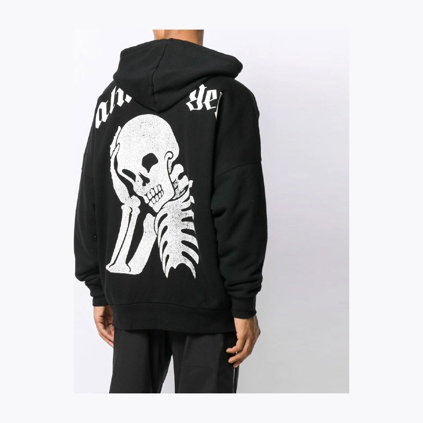 Palm Angels Logo Skull Hoodie