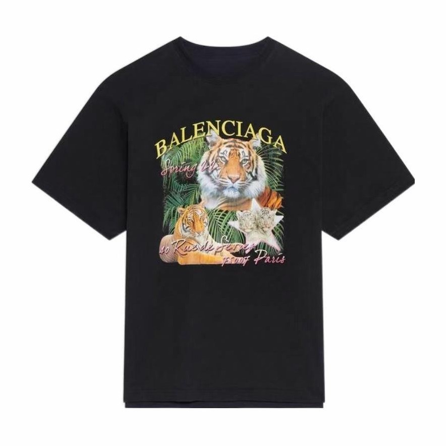 Balenciaga SS22 Tiger Print T-Shirt