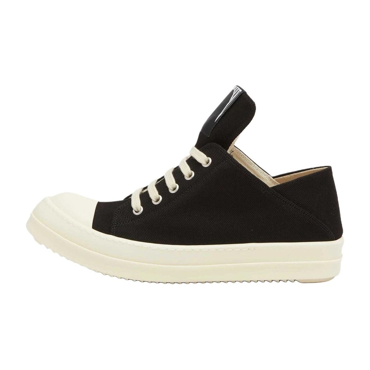Rick Owens DRKSHDW Canvas Sneakers Black