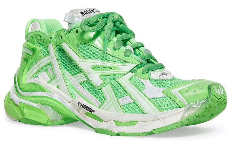 Balenciaga Runner White Green
