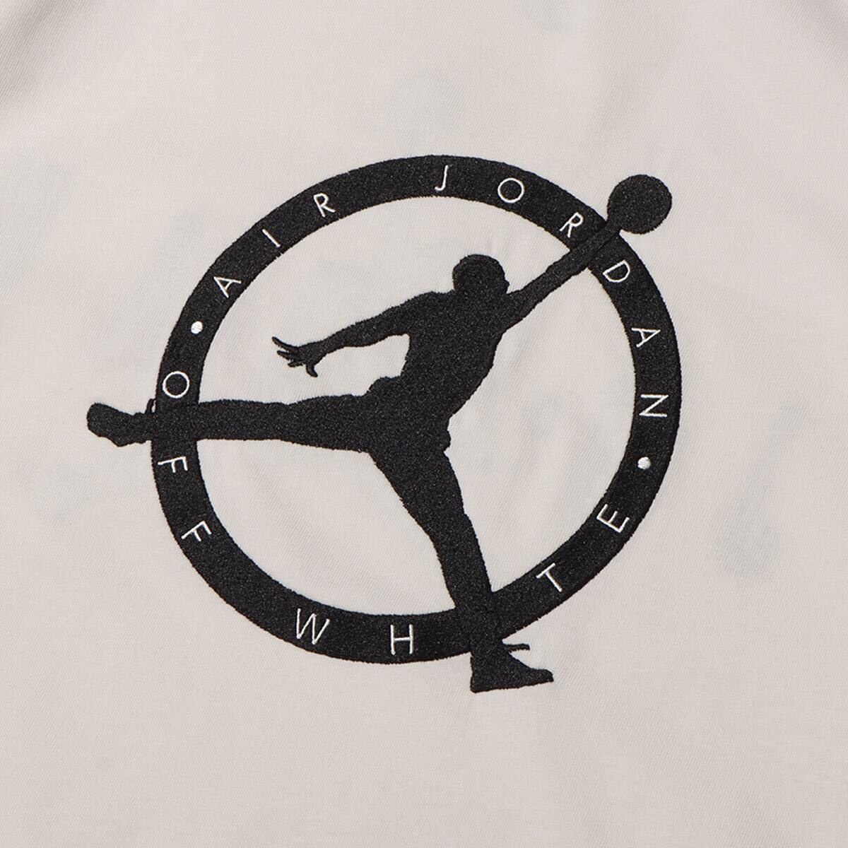 Jordan x OFF-WHITE Logo Embroidered T-Shirt