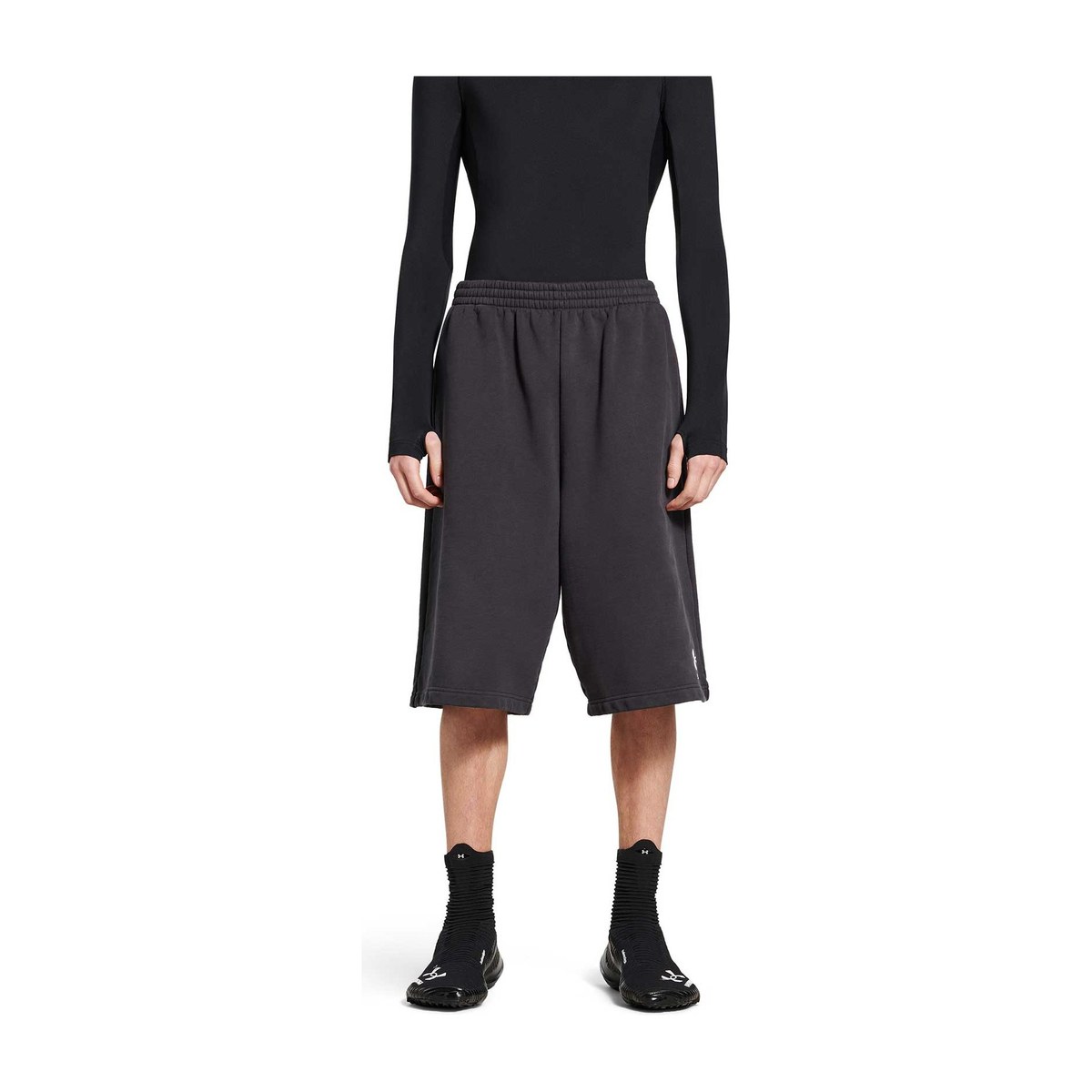 Balenciaga x Under Armour SS25 Logo Print Shorts