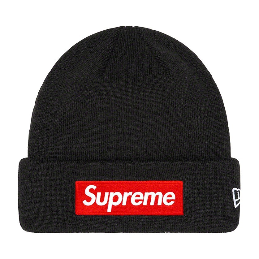 Supreme x New Era Box Logo Beanie