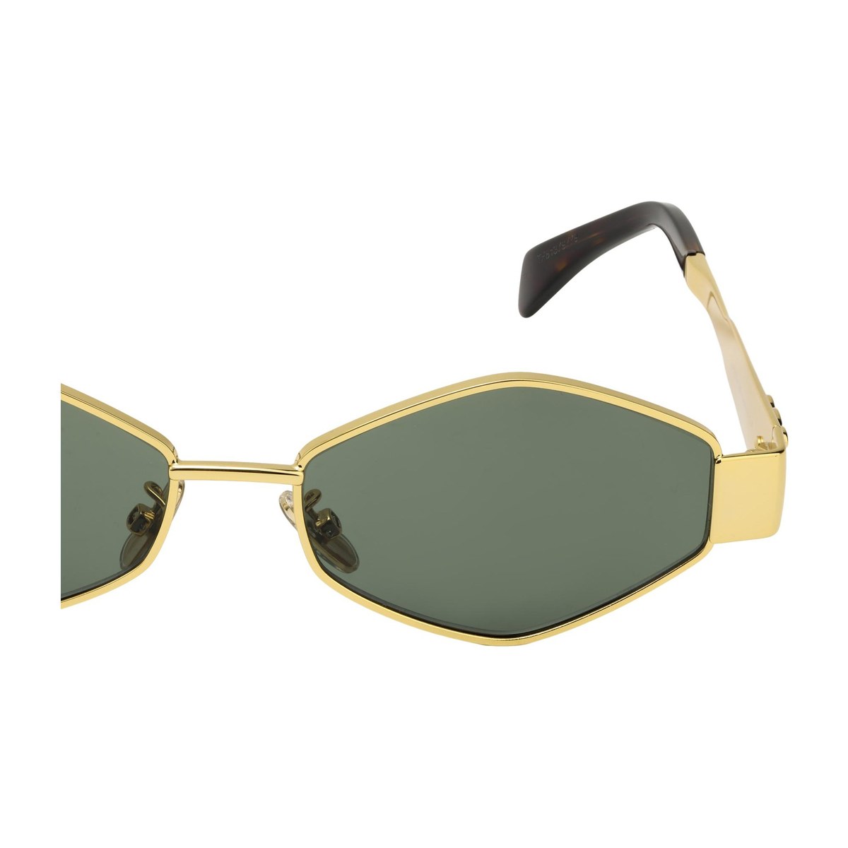 Celine Geometric Gold Sunglasses