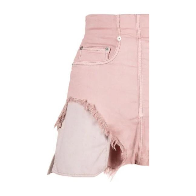 Rick Owens DRKSHDW SS23 Pink Denim Shorts