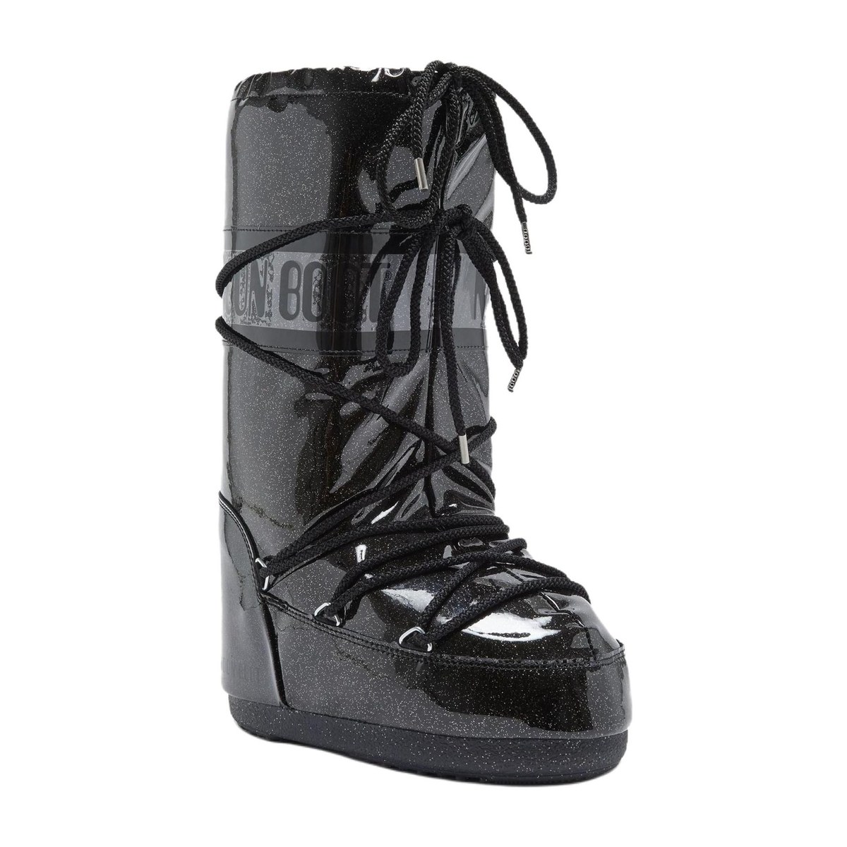 Moon Boot High Sequin Black