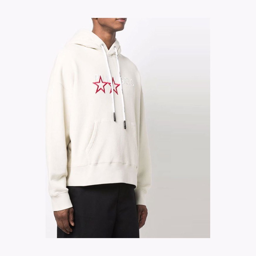 Palm Angels Hoodie White