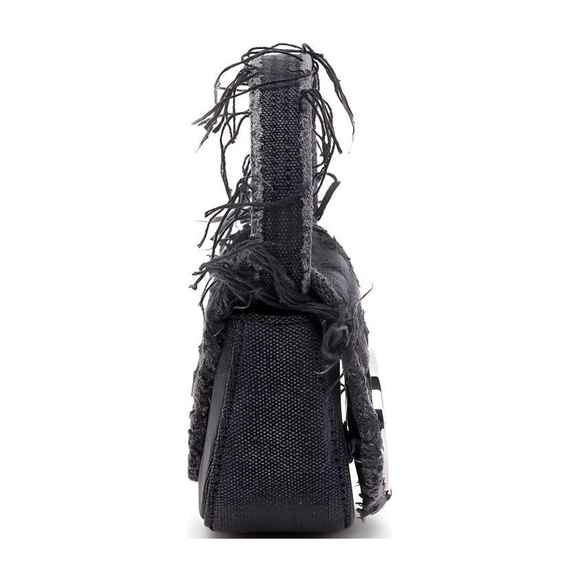 DIESEL Oval D Metal Plaque Bag