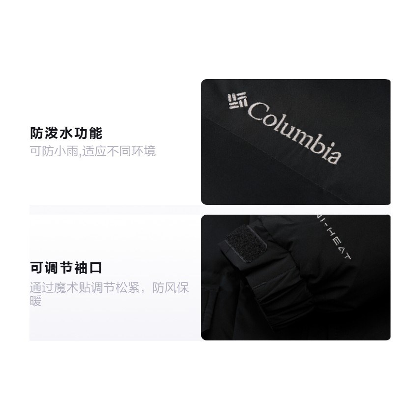 Columbia Rockfall Down Jacket Black