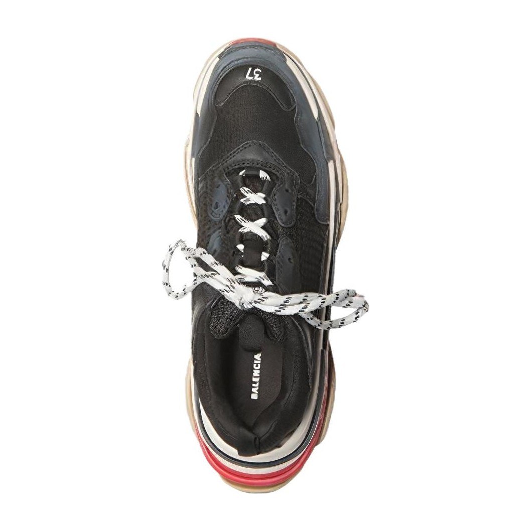Balenciaga Triple S Black Red