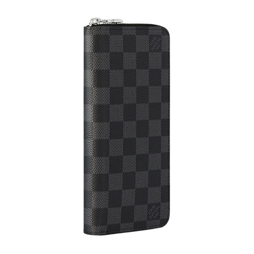 Louis Vuitton Zippy Graphite Canvas Wallet