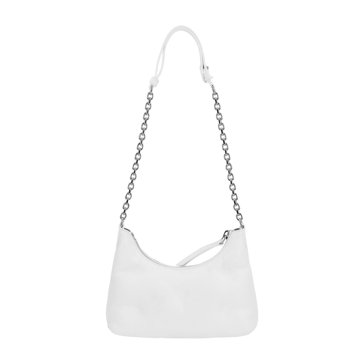 Maison Margiela Mini Quilted Leather Shoulder Bag White