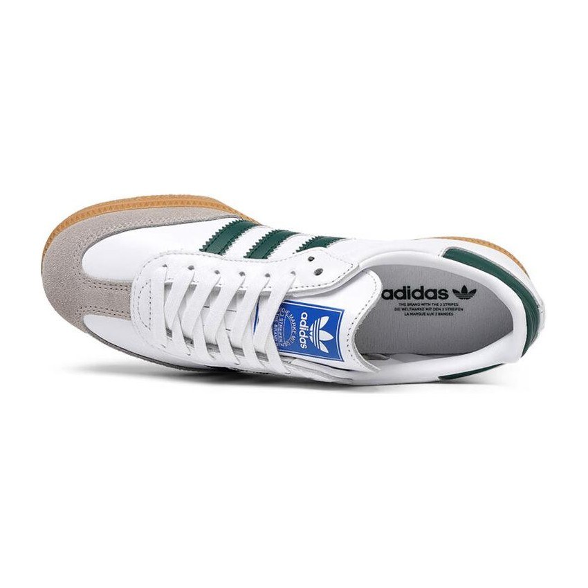 adidas Samba OG White Green Grey
