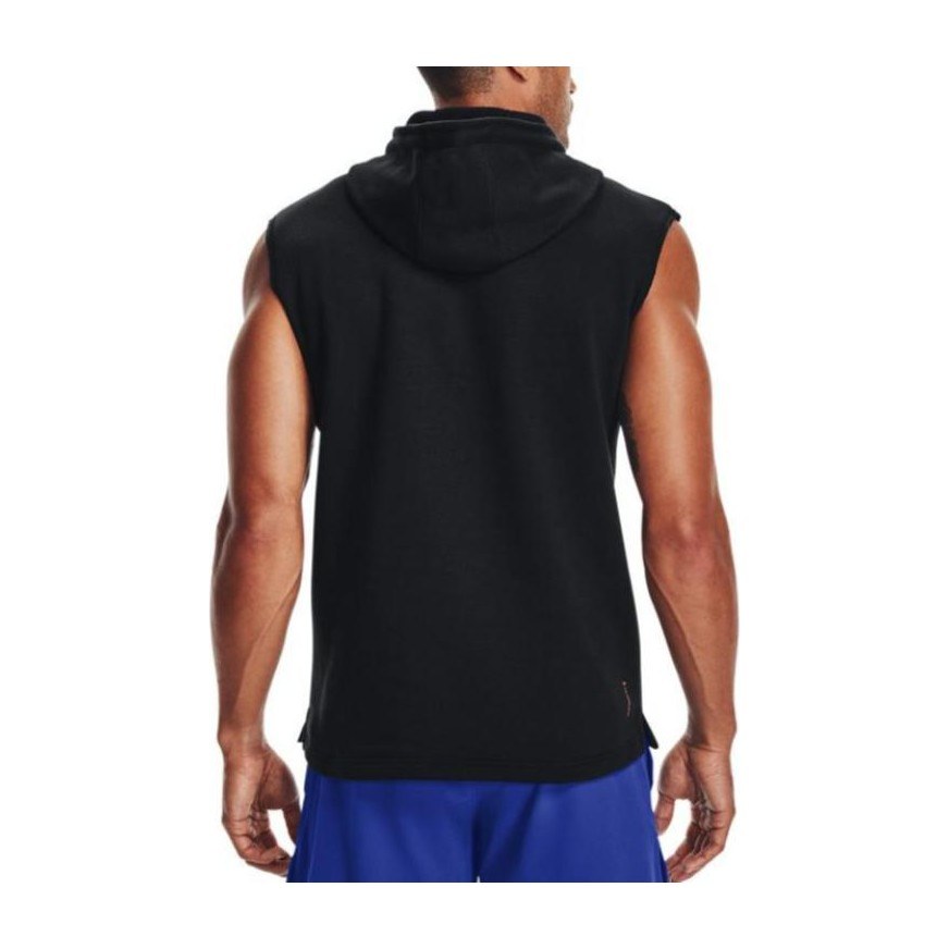 Under Armour Project Rock Sleeveless Hoodie Black