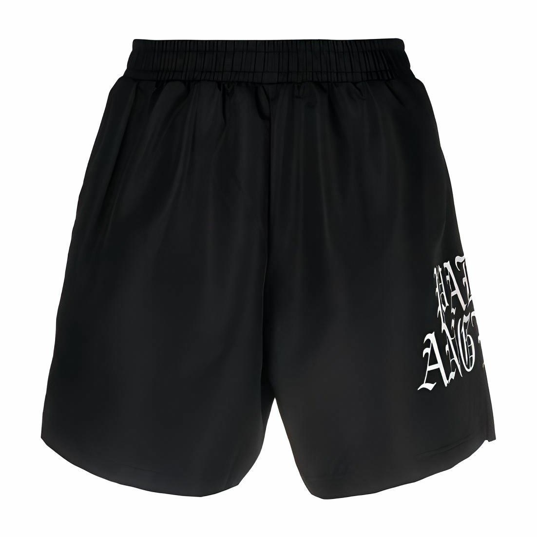 Palm Angels SS21 Logo Shorts Black
