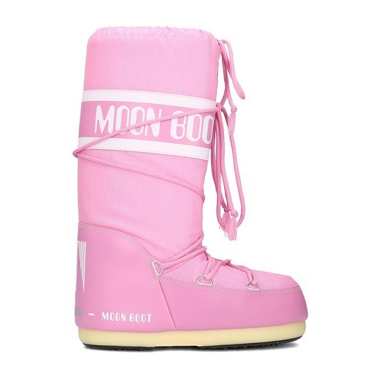 Moon Boot Fashion Mid Snow Boots Pink