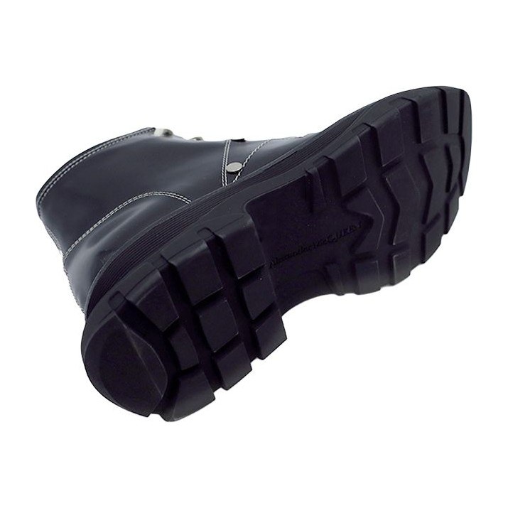 Alexander McQueen FW21 Tread Boots Black