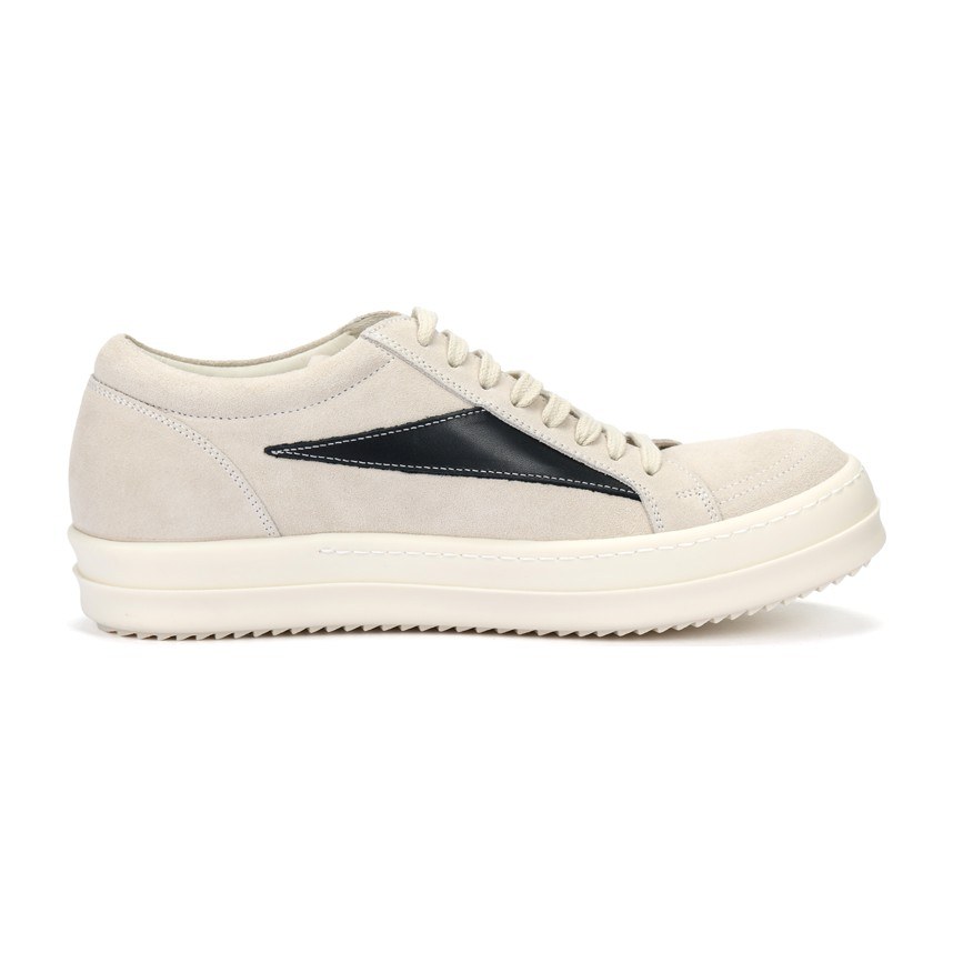 Rick Owens Luxor Low Top Sneakers Cream