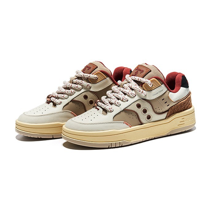 Saucony Chilltime CNY Beige Brown
