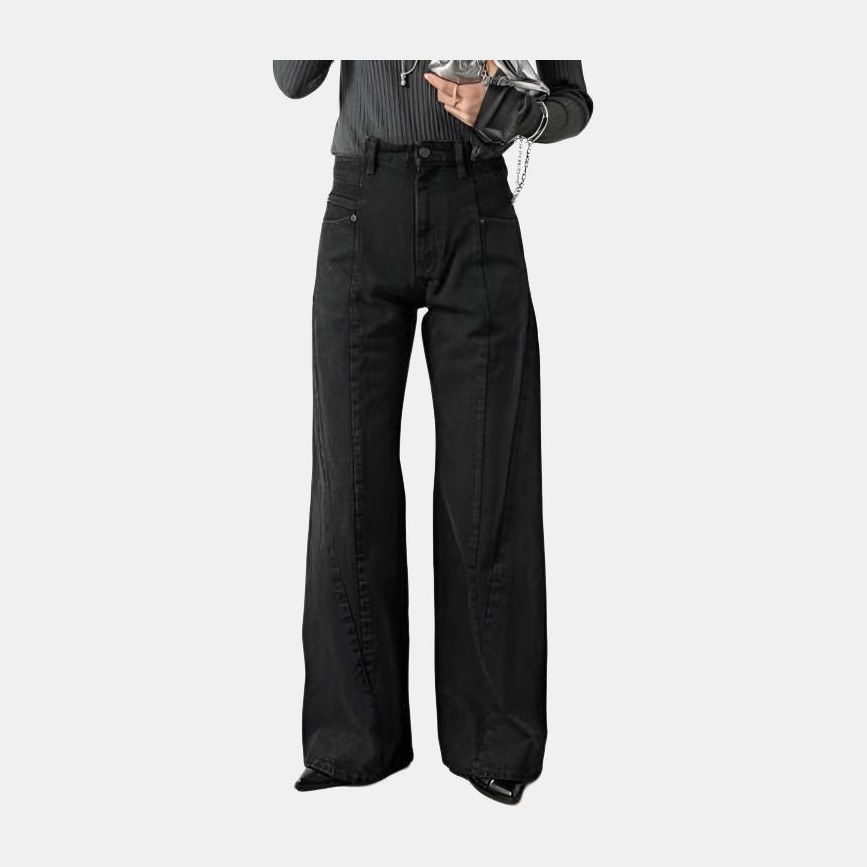 Maison Margiela Wide Leg High Waist Jeans
