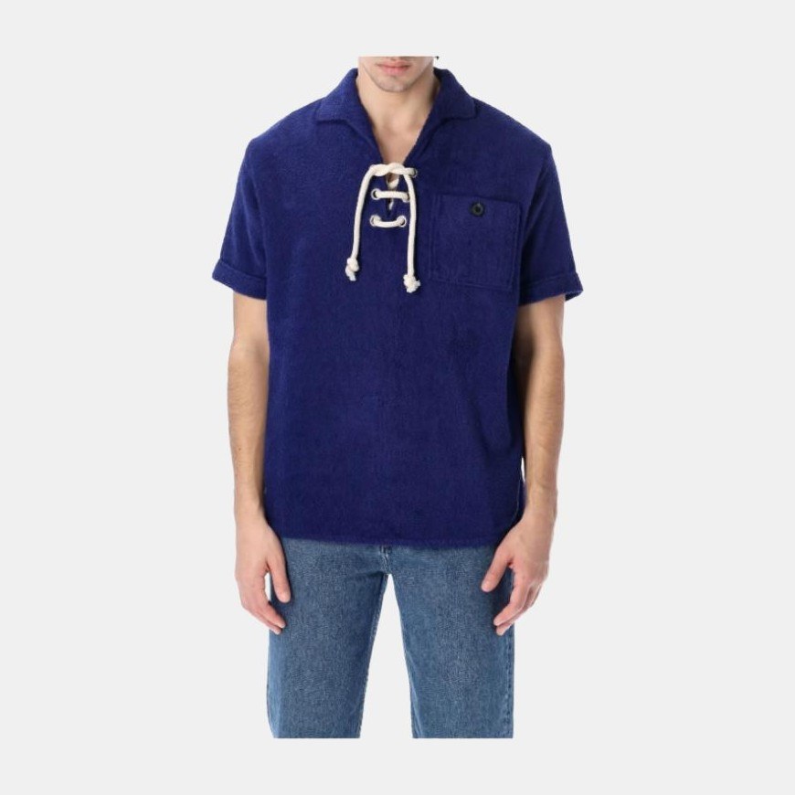 Maison Margiela SS22 Polo Blue
