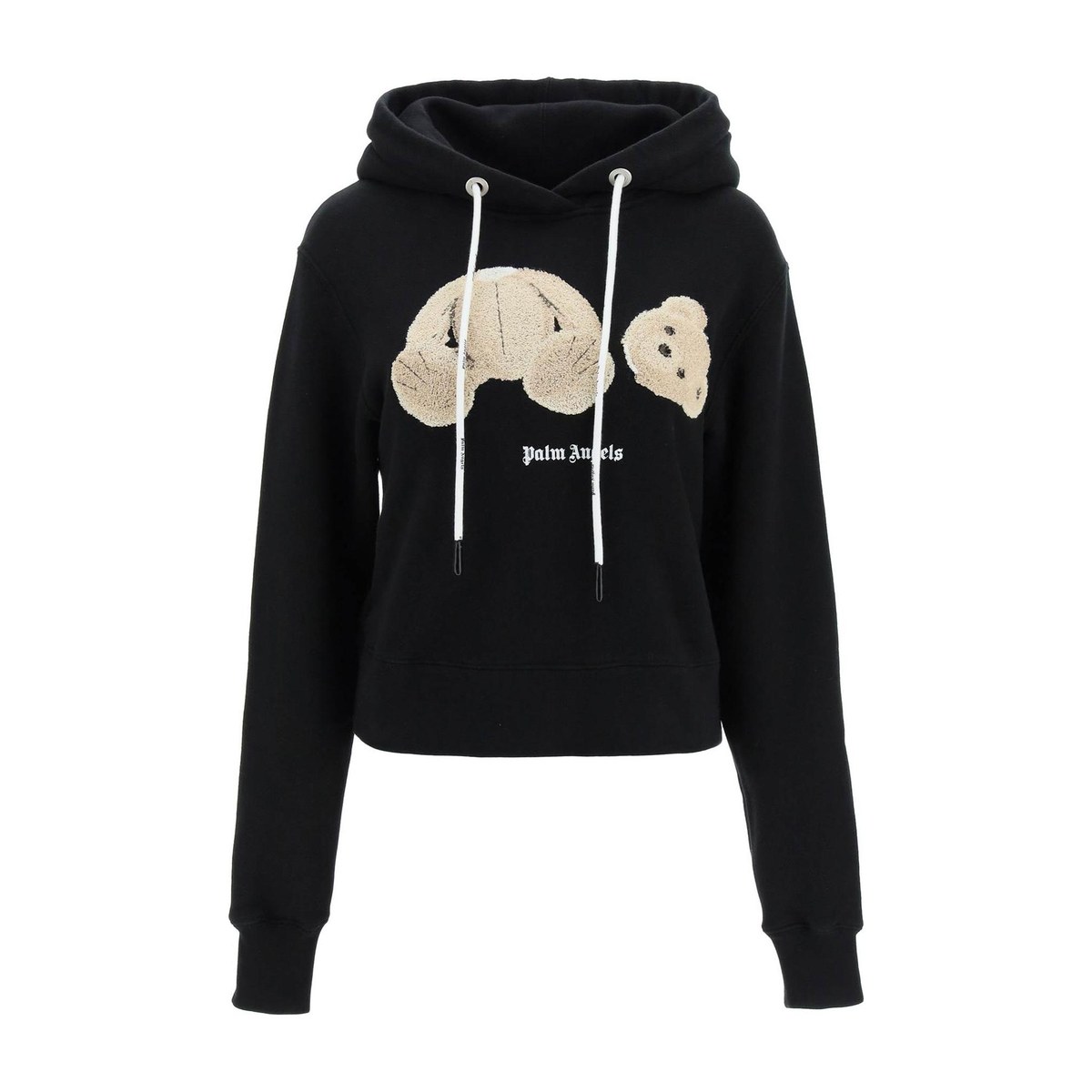 Palm Angels SS22 Animal Embroidered Hoodie Black