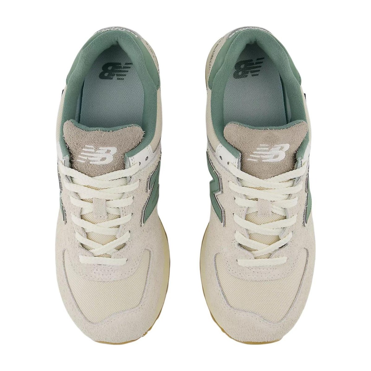 New Balance 574 White Green