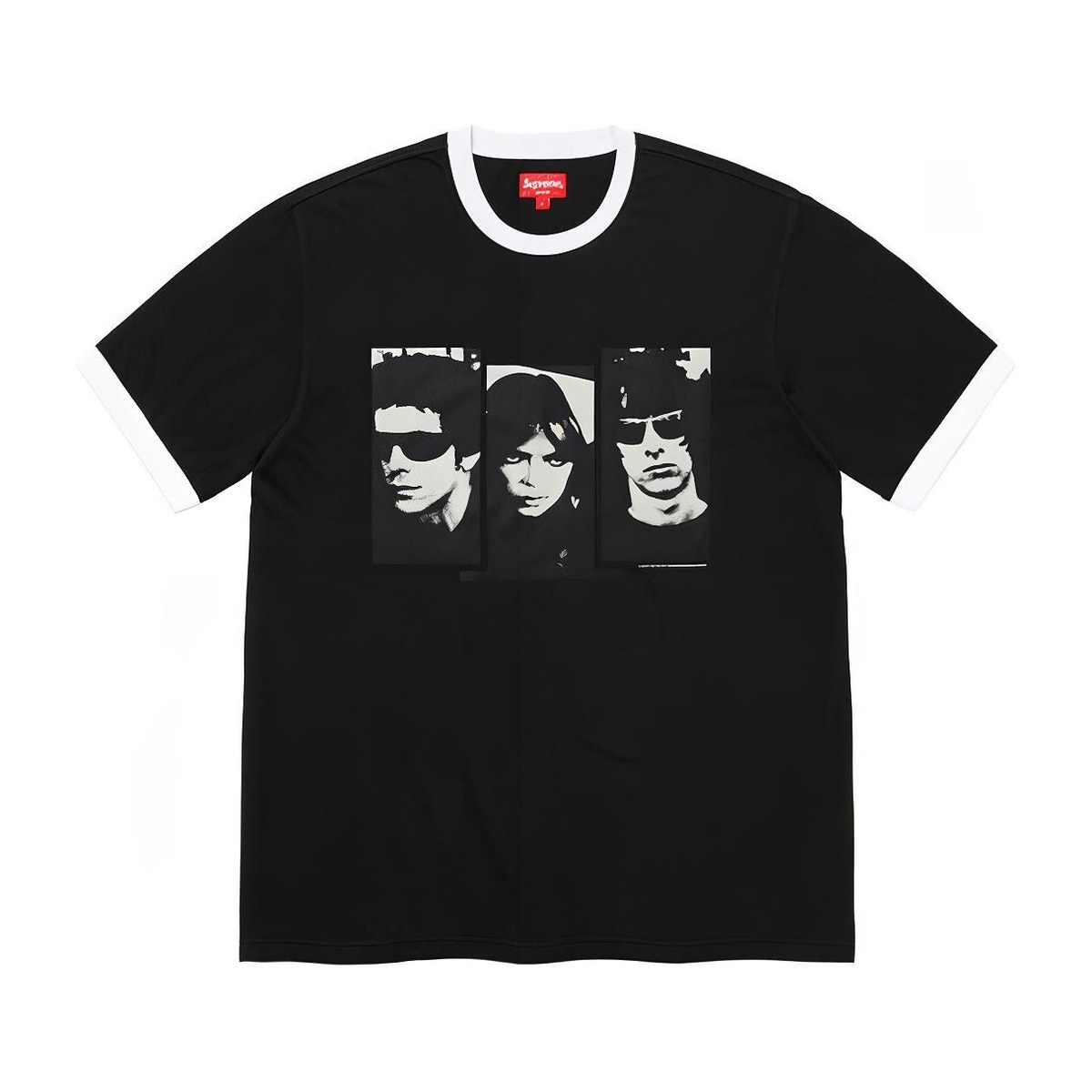 Supreme x The Velvet Underground Ringer Tee Black