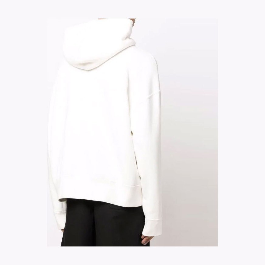 Palm Angels Bear Print Hoodie White