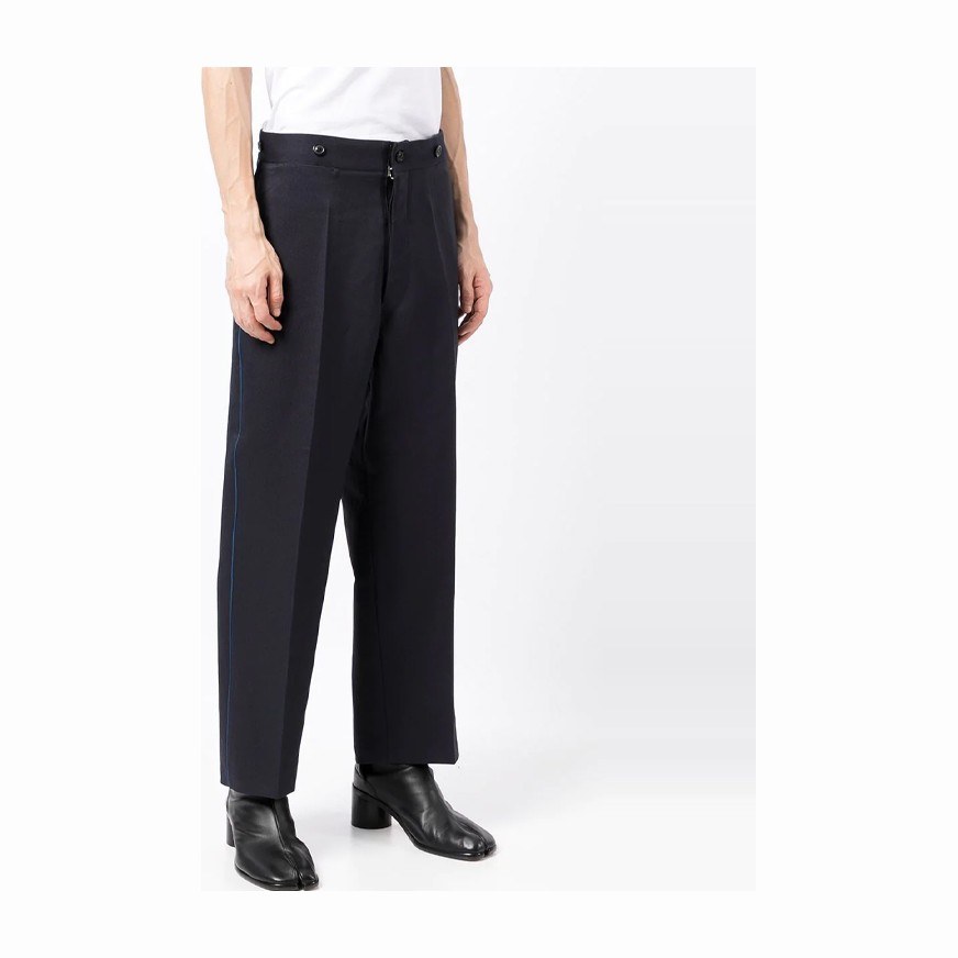 Maison Margiela FW21 Logo Casual Pants Black