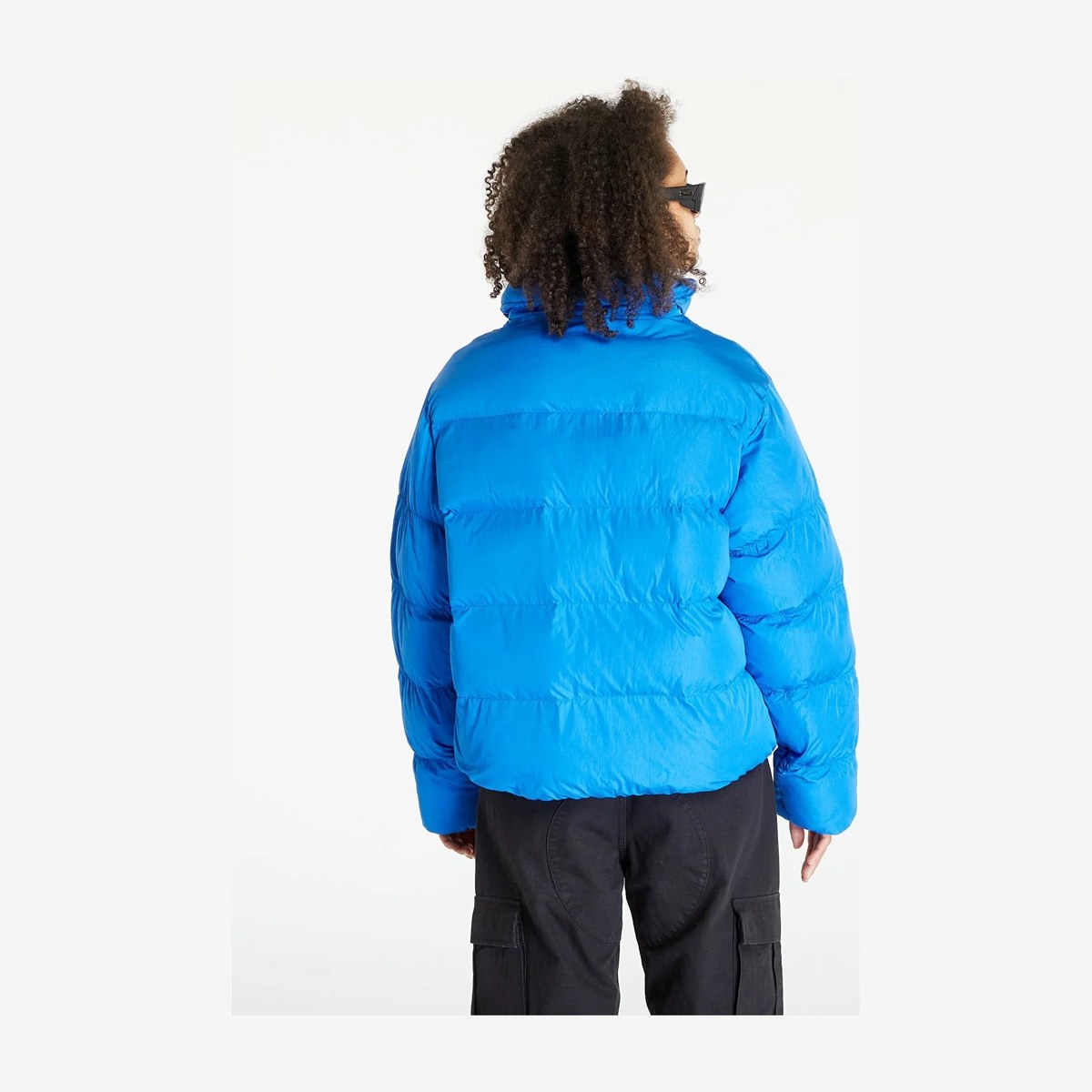 adidas Originals Short Vegan Puffer Jacket Blue