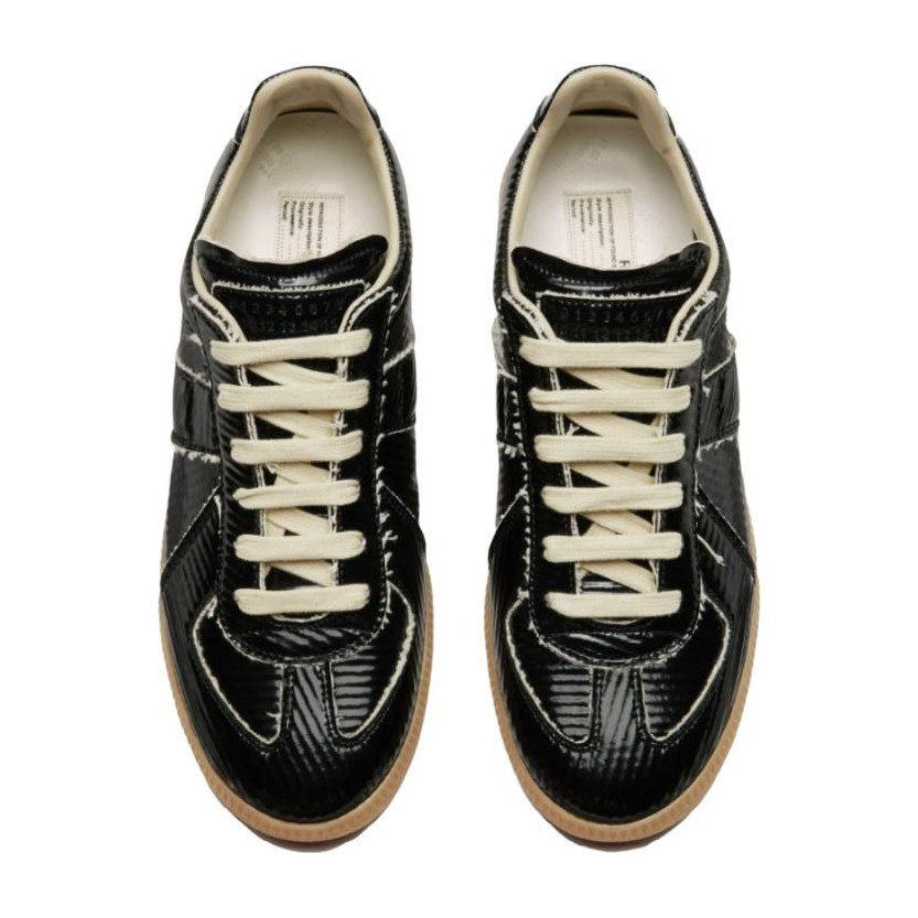 Maison Margiela Replica Low Top Sneakers Black