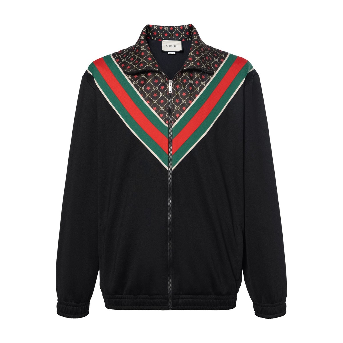 Gucci GG Star Print Knit Jacket