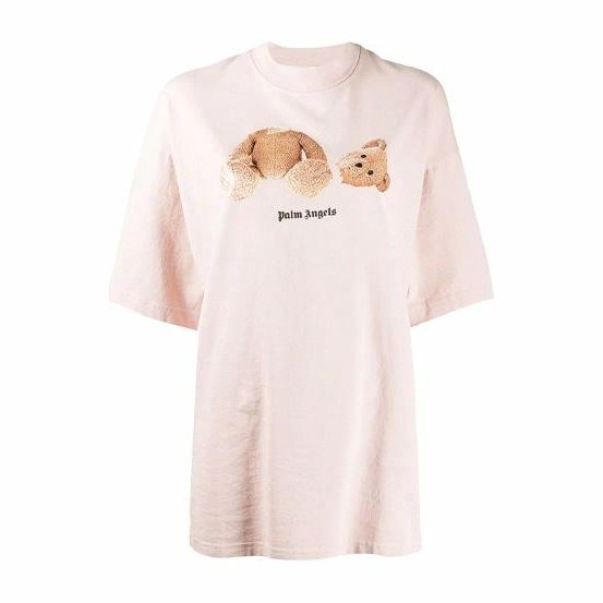 Palm Angels Pink Bear T-shirt