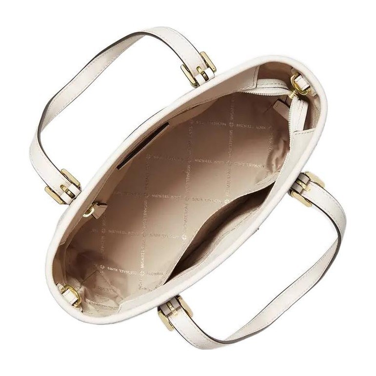 Michael Kors Jet Set Cream White